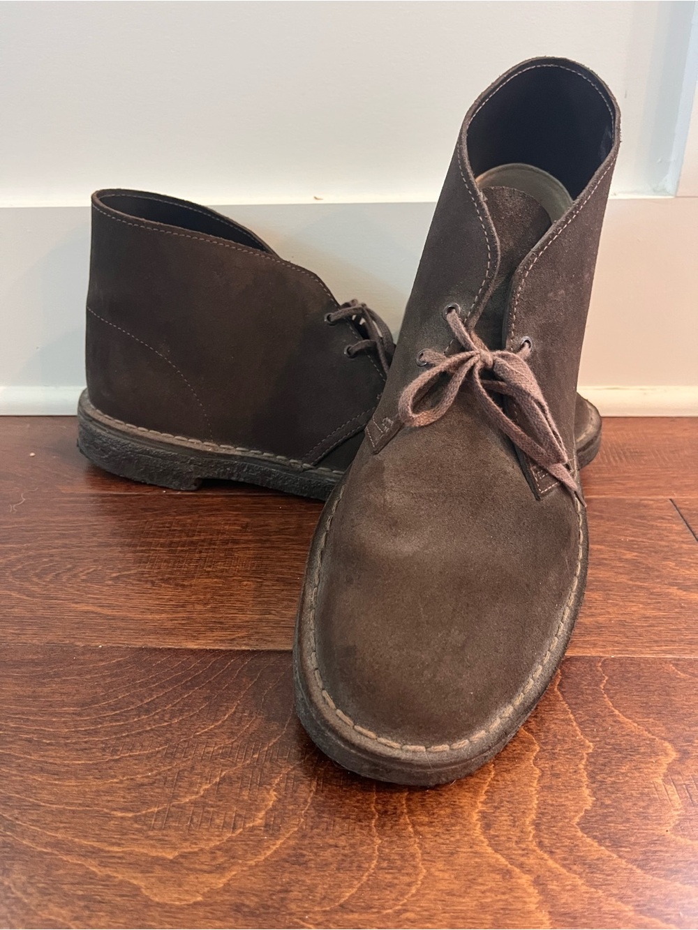 Men's Brown Suede Desert Boots M11.5